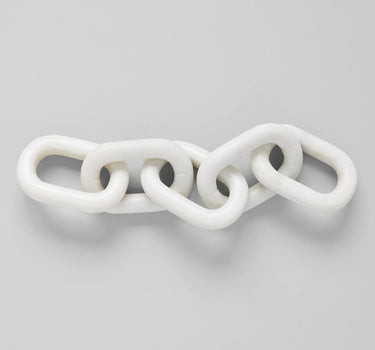 WHITE MARBLE CHAIN